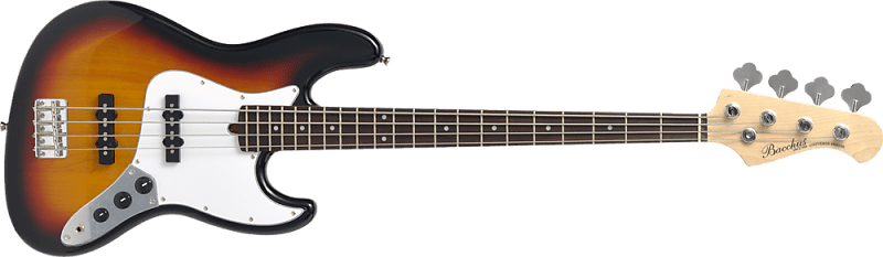 Bacchus Universe series Electric Bass BJB 3 tone sunburst
