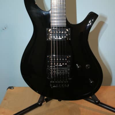 Rare Parker PDF60FR Black w/ Floyd Rose Electric Guitar image 3