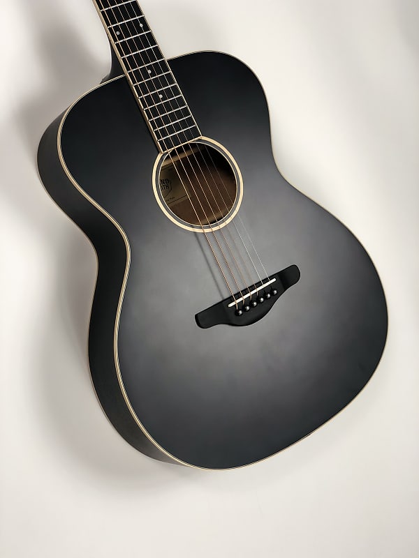 Sound Smith Memphis Black OM Acoustic-Electric Guitar 2020 Sati image 1