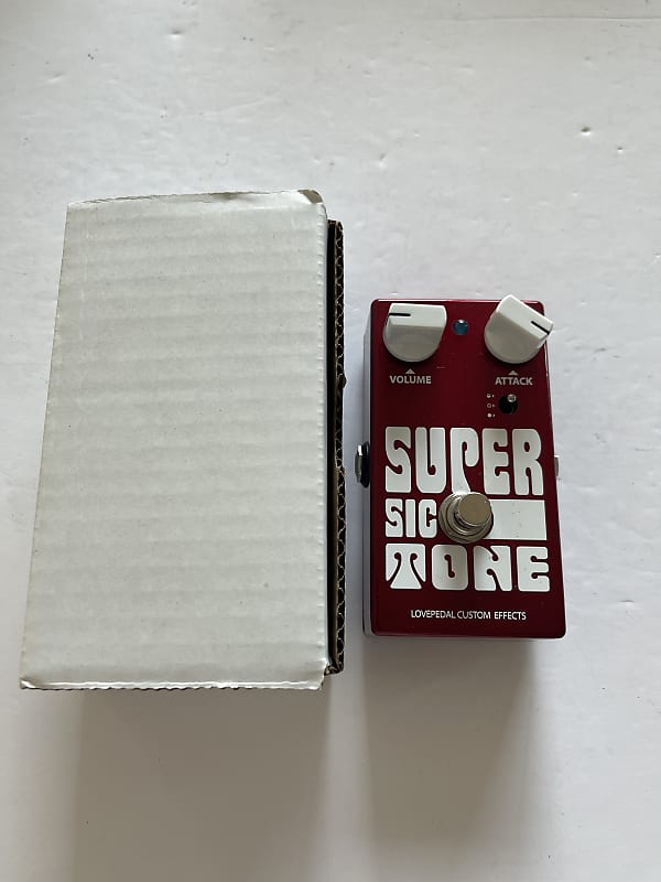 Lovepedal Custom Super Sic Tone Fuzz Distortion Hermida Rare Guitar Effect  Pedal