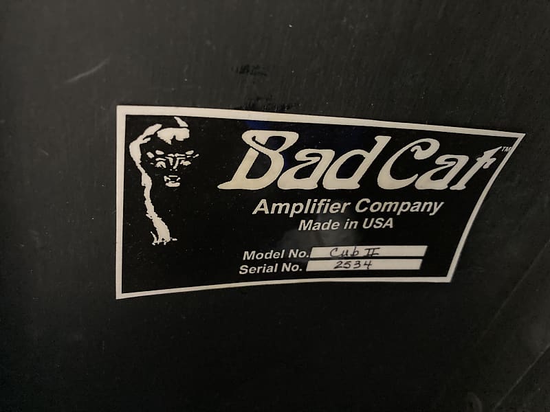 12/31まで限定価格　Bad Cat 2-Tone MATCHLESS BAD CAT 2-Tone Tube Amplifier Electric Guitar Pedal - 100V