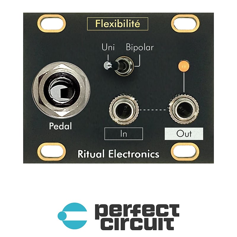 Ritual Electronics Flexibilité Expression Pedal Adapter - Intellijel 1U image 1