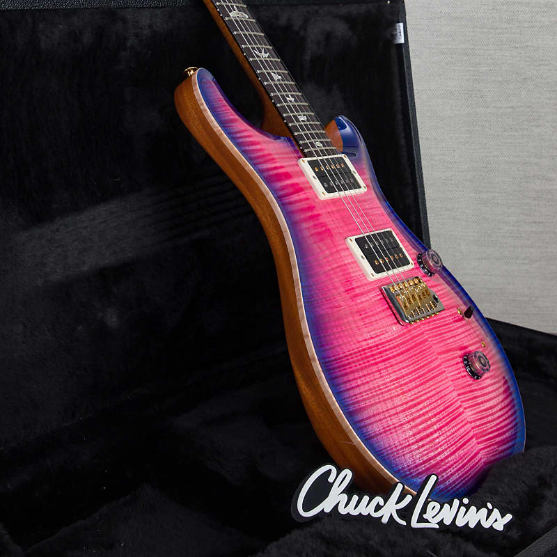 PRS Custom 24 10-Top Electric Guitar - Bonnie Pink With
