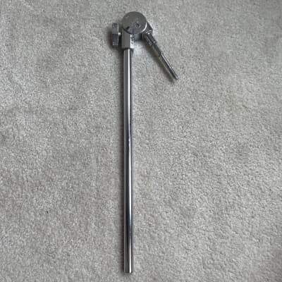Pearl Cymbal stand tilter arm piece 80s - Chrome image 1