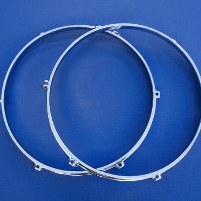 Sonor Phonic Ferromanganese Hoops 2 x 10", 12", 13", 16" Germany Vintage image 3