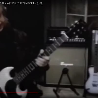 Jerry Jones Brad Whitford’s Aerosmith, 12 String Authenticated! (#86) 1990s Black/White image 2