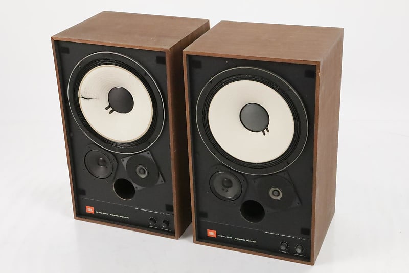 JBL 4311B Control Studio Monitors White Cone 12