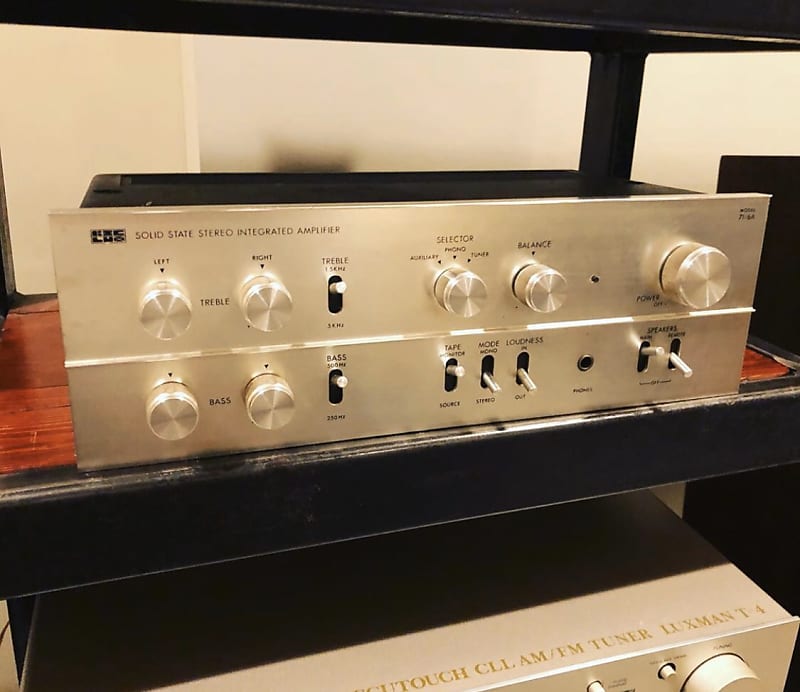 Luxman 71/6a BIC/LUX Integrated Stereo Amplifier Amp (SQ-707) | Reverb