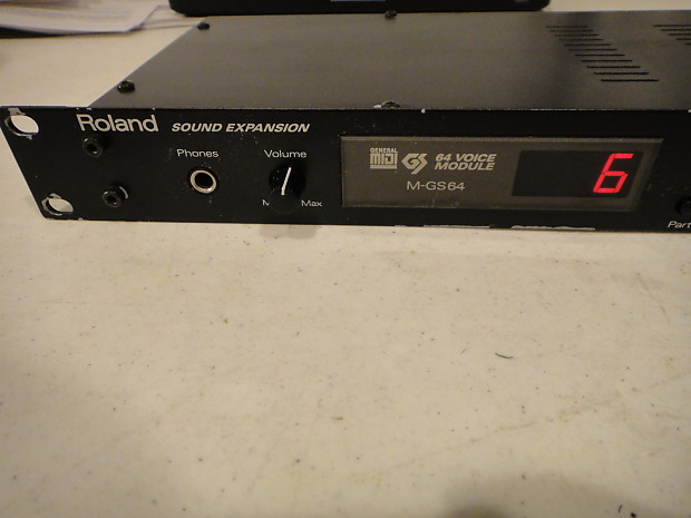 Roland M-GS64: GM/GS sound module (rackmount SC-88) | Reverb Roland M-GS64: GM/GS sound module (rackmount SC-88) | Reverb