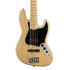 Fender American Professional Jazz Bass V with Maple Fretboard Natural 2017