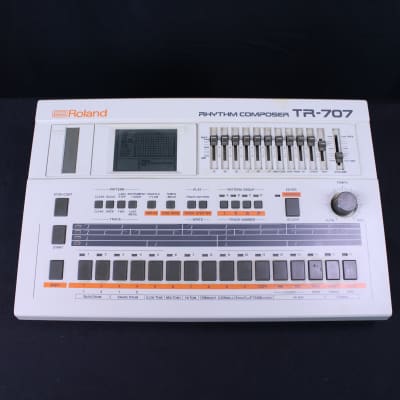 Roland TR-707 Rhythm Composer 1985 - White