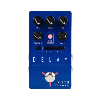 FLAMMA FS03 Stereo Delay Guitar Effects Pedal with 80-second Looper image 1