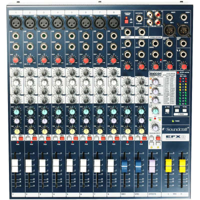 Soundcraft EFX8 8-channel Mixer with Effects image 3