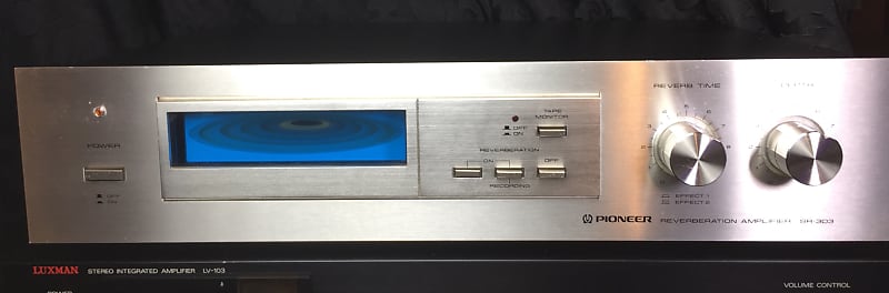 Vintage Pioneer on sale Reverberation Integrated Amplifier Model SR-303