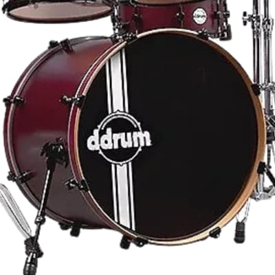ddrum Reflex RSL 18x22 Bass Drum Wine Red for sale