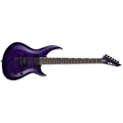 ESP LTD H3-1000 See Thru Purple Sunburst STPSB Electric Guitar + Free Gig Bag H3 H31000 H-3-1000 for sale