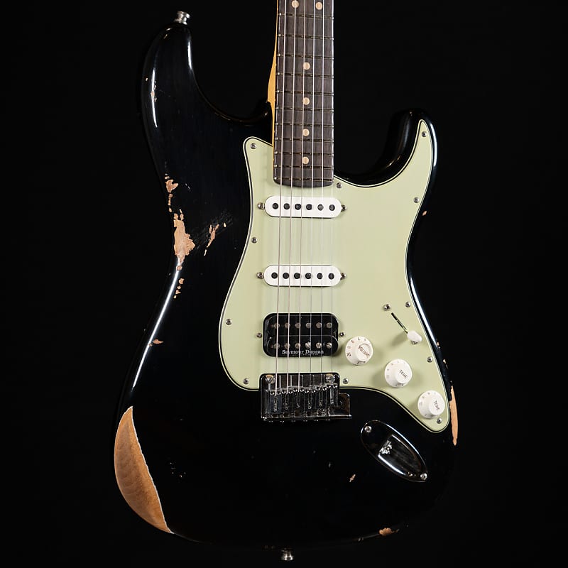 ギター Fender Custom Shop 1960 Stratocaster Fender Custom Shop 1960 Stratocaster, Heavy Relic, Aged Black over