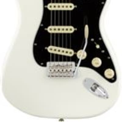 Fender American Performer Stratocaster Rosewood Neck Arctic  White W/B