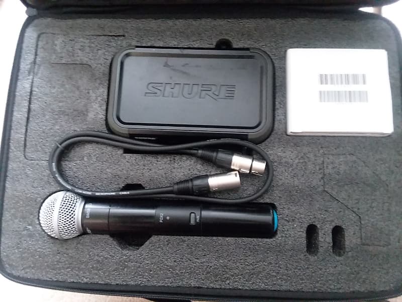 Shure PGX4 SM58 Handheld Wireless System, 2024 H6, W/case