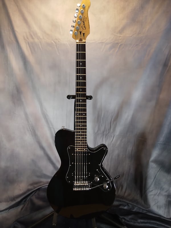 Godin SD 24 Solid Body Electric Guitar Made in Canada and assembled in the  USA 2010s Black Pearl