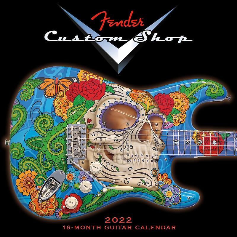Fender 2022 Custom Shop Calendar image 1