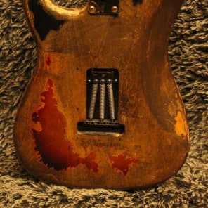 Custom Parts built Fender Stevie Ray Vaughan Tribute Guitar + HDSC image 7