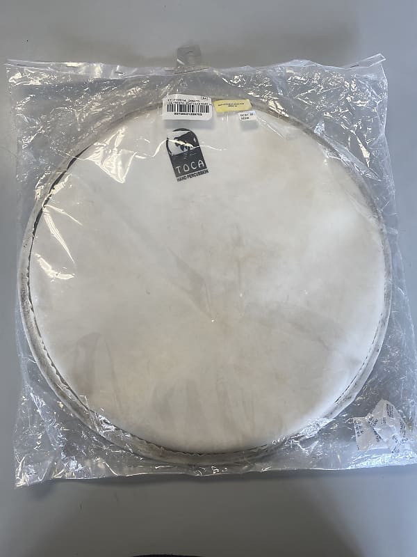 Toca 14" Rope Tuned Djembe Replacement Head TPFHR14 Reverb