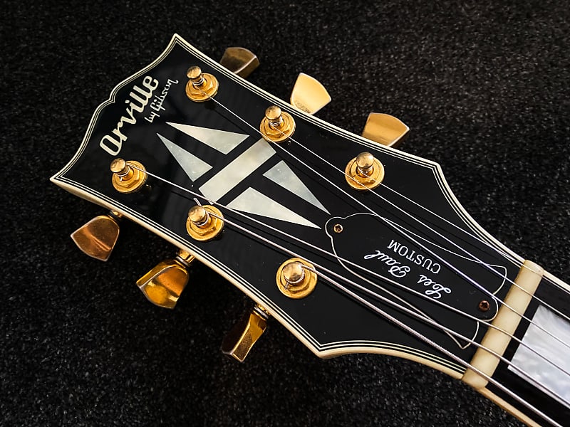 Orville by Gibson Les Paul Custom 1990 Apline White + CASE Orville by Gibson Les Paul Custom 1990 Apline White + CASE