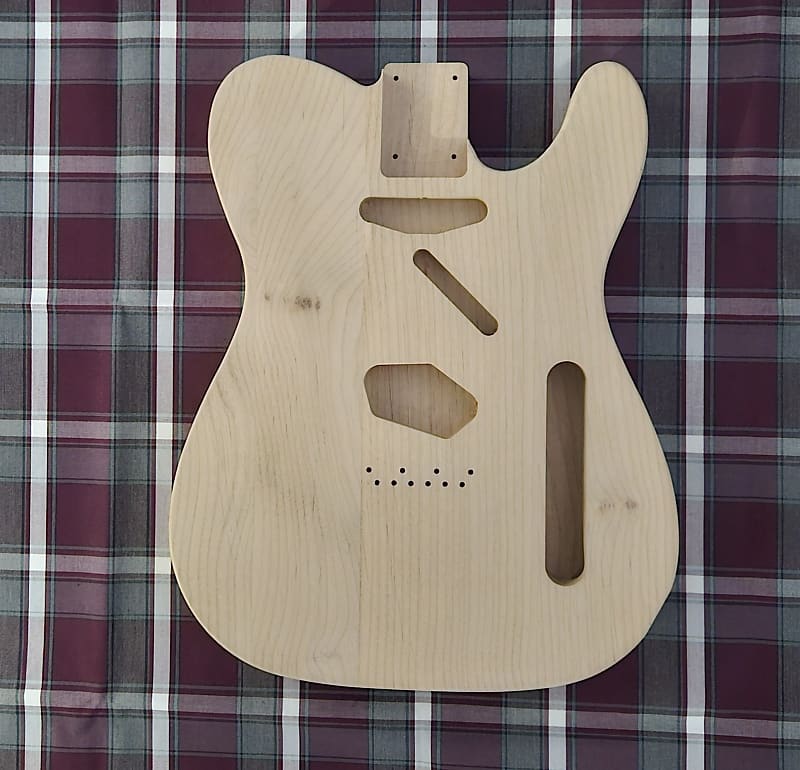 Woodtech Routing - Paint Grade Alder Telecaster Body - | Reverb