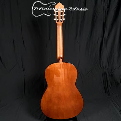 Yamaha CGX102 Classical Acoustic/Electric Guitar - Natural Finish image 5