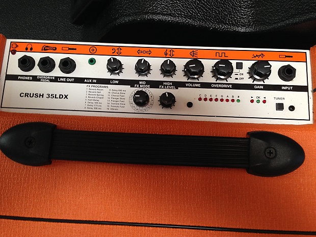 Orange hotsell 35ldx amp