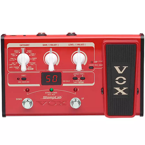 Vox SL2B StompLab IIB Modeling Bass Processor image 1