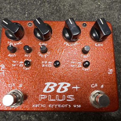 Reverb.com listing, price, conditions, and images for xotic-effects-bb-plus-preamp-and-boost
