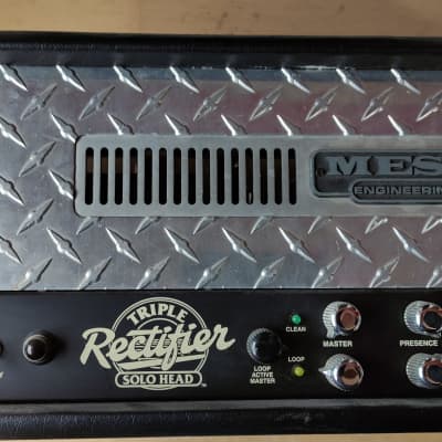 Mesa Boogie Triple Rectifier Solo Head 2-Channel 150-Watt Guitar 