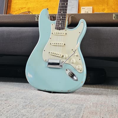 Fender Custom Shop '60 Stratocaster 1997 'Cunetto' Relic Daphne Blue for sale