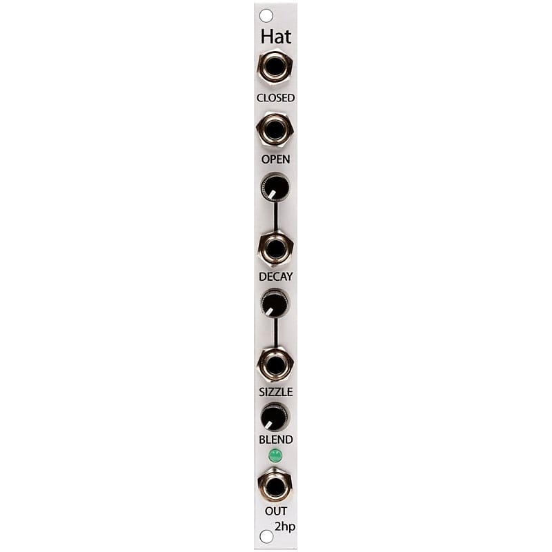2hp HAT: Versatile hi-hat Eurorack module with six oscillator architecture image 1