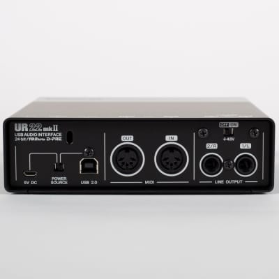 Steinberg UR22mkII USB 2.0 Audio Interface 2020s - Silver / Black image 2