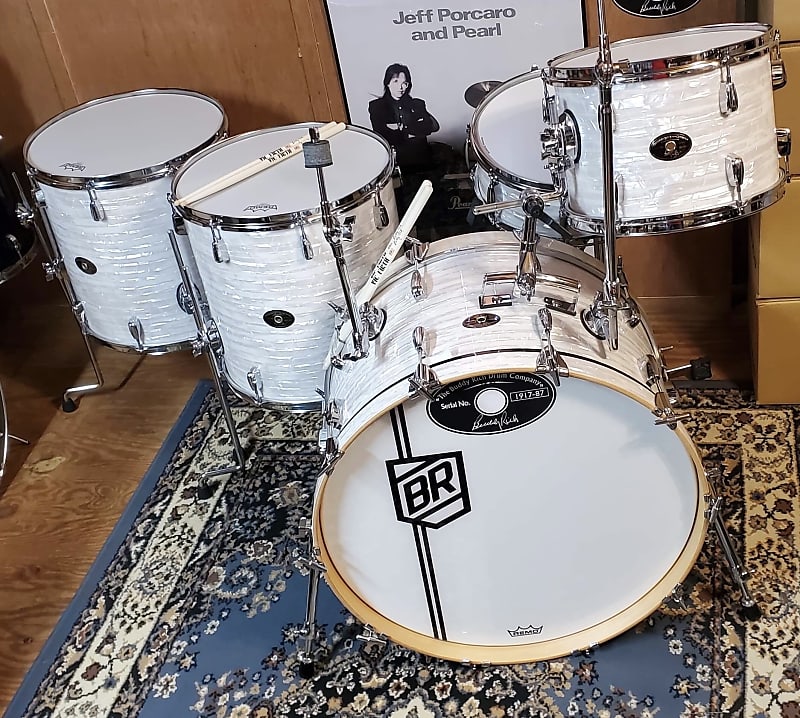 DW The Buddy Rich 5pc Drum Set 2007 WMP (White Marine Pearl) Reverb