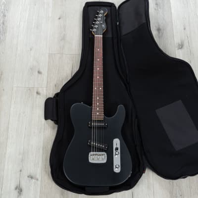 G&L USA ASAT Special Guitar, Caribbean Rosewood Fretboard, Modern Classic Neck, Jet Black Frost image 10