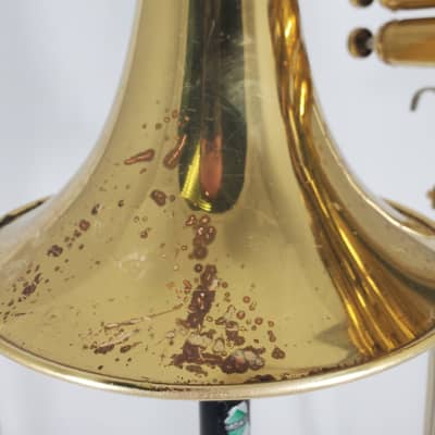 Getzen Valve Trombone  Lacquered Brass image 7
