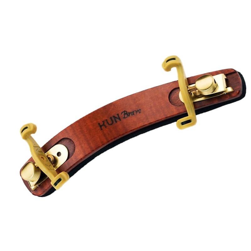 Kun Violin Shoulder Rest, Bravo Collapsible, 4/4 Reverb