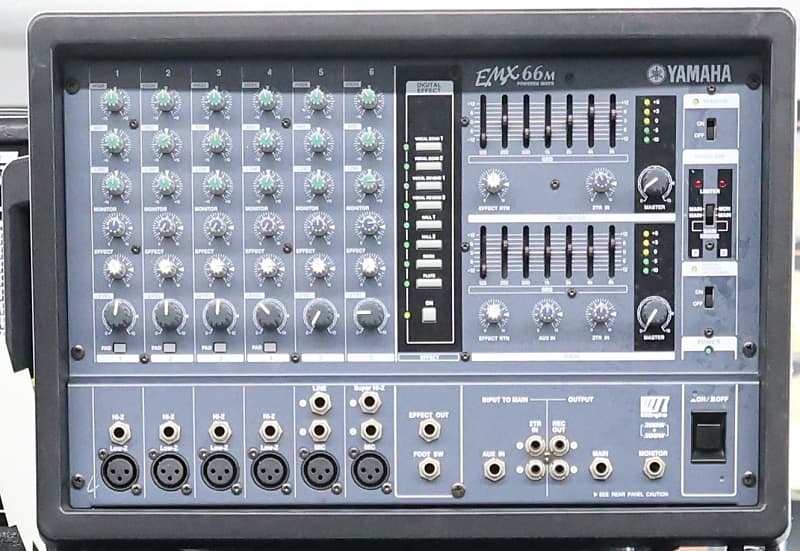 Yamaha EMX512SC 12 Channel 500-Watt Powered Analog Mixer