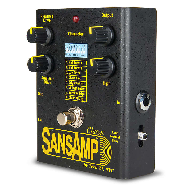 Tech 21 Sansamp SA1 Classic Pedal Reissue 2021 | Reverb