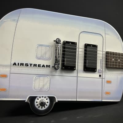 Epiphone Airscreamer Trailer Park Troubadours 2003 - Metallic Silver with Airstream Graphic for sale