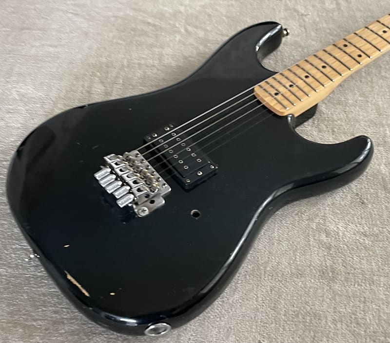 1980's Hondo ZX-100 Guitar Floyd Rose Tremolo + Grover | Reverb UK