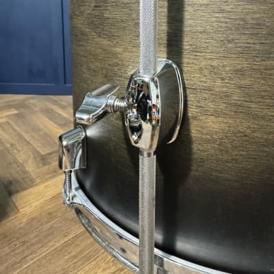 Pearl Decade Maple 14” x 14” Floor Tom Drum / Black Satin Burst #NF22 image 2