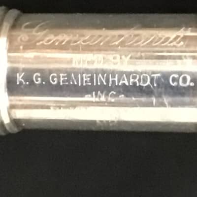 Gemeinhardt M2 flute serial 182578 image 4