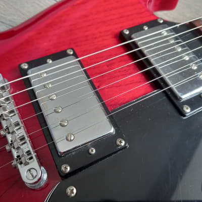 Westfield E2000 SG Electric Guitar in Cherry Red image 5