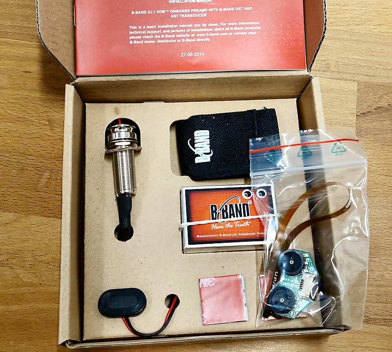 NOS BBand A2.2 Acoustic Guitar Preamp Reverb UK