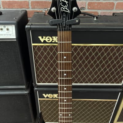 B.C. Rich Warlock Black & Red Tribal image 7
